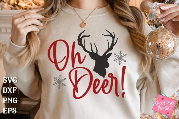Download Oh Deer Svg, Christmas Saying Svg - Christmas saying svg Collection