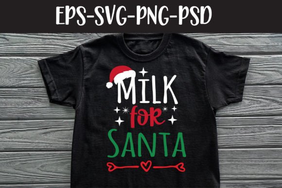 Download Milk for Santa Christmas Saying Svg - Premium Resources