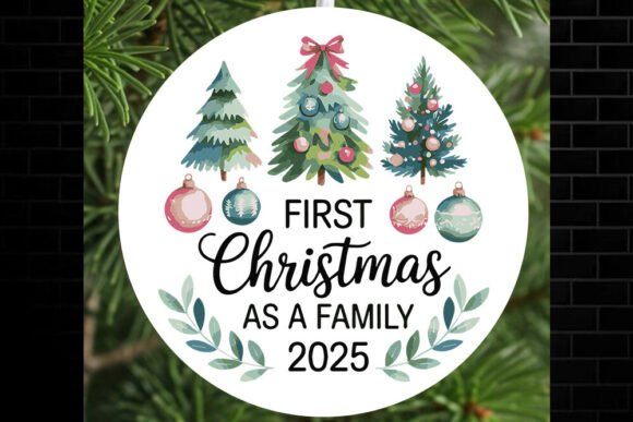 Download First Christmas 2025 Svg Design- Family, - Christmas 2025 svg Collection